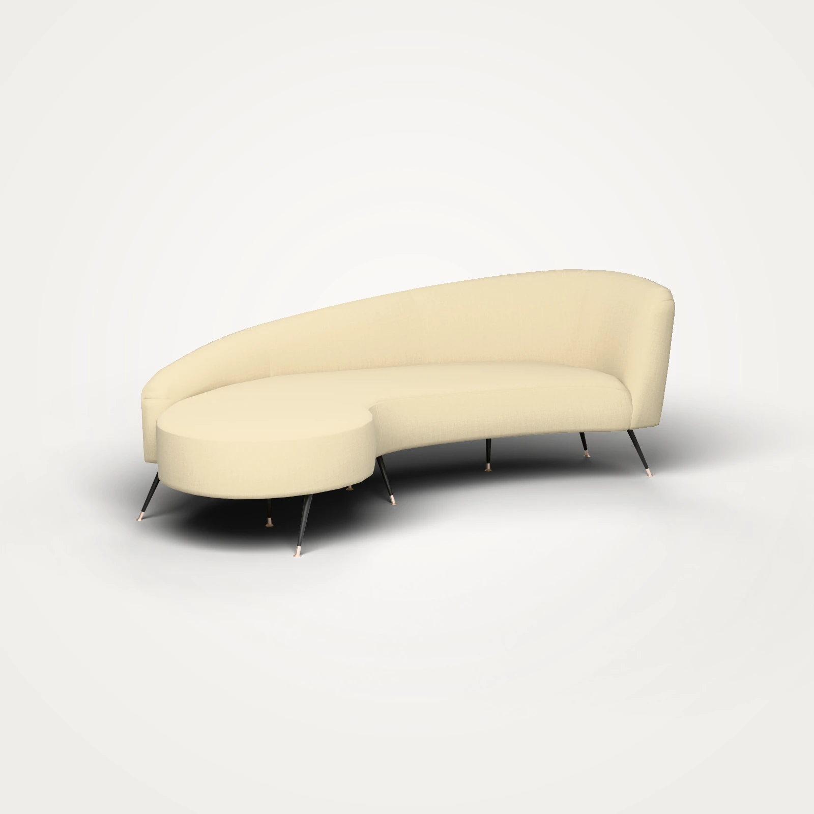 Nora Kavisli Lounge Kanepe (220 cm)