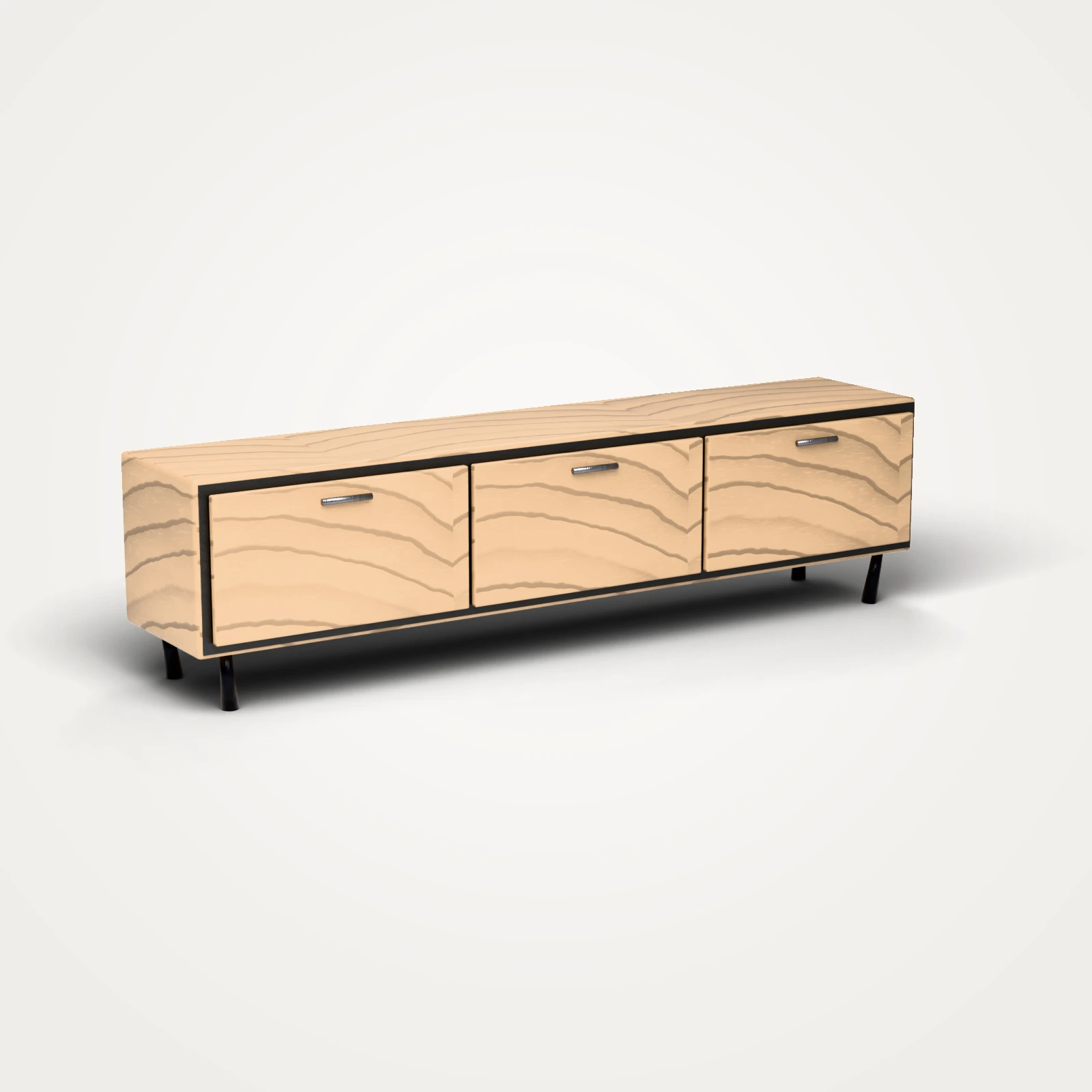 Linea TV Ünitesi (180 cm, 3 Kapaklı)